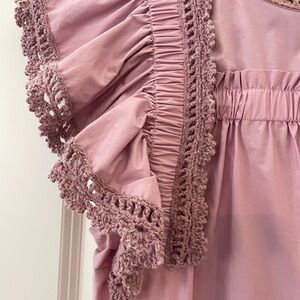 Sea New York Zelda Tunic Dress Tiered Ruffle